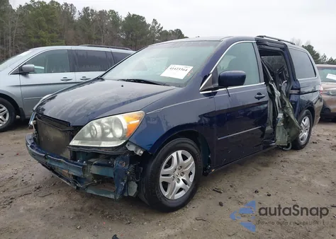 2007 Honda Odyssey Ex-L z USA, uszkodzony, nr VIN 5FNRL38637B130102